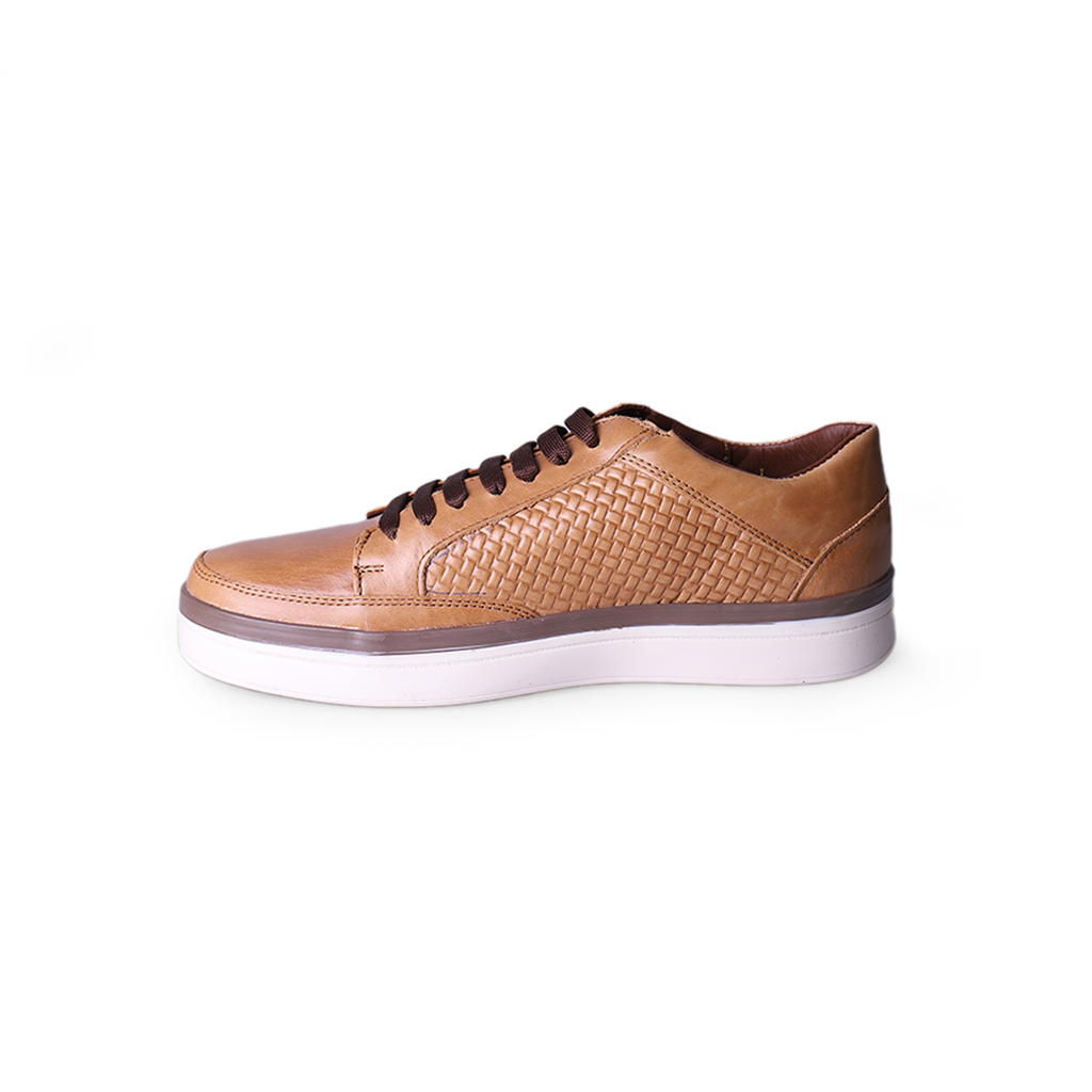 TENIS FRANCIA COLOR MIEL GRABADO EST. 9002 902 - AVITECK