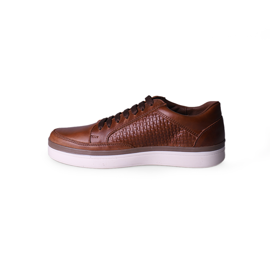 TENIS FRANCIA GRABADO COLOR CAFE EST. 9002 899 - AVITECK