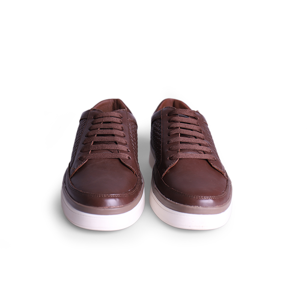 TENIS FRANCIA COLOR CAFE GRABADO EST. 9002 903 - AVITECK