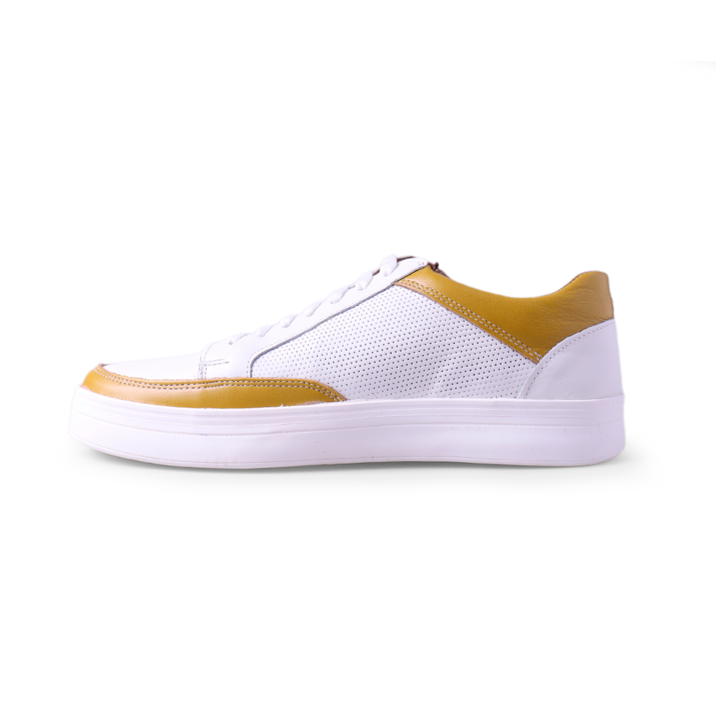 TENIS FRANCIA COLOR BLANCO AMARILLO EST. 9002 914 - AVITECK