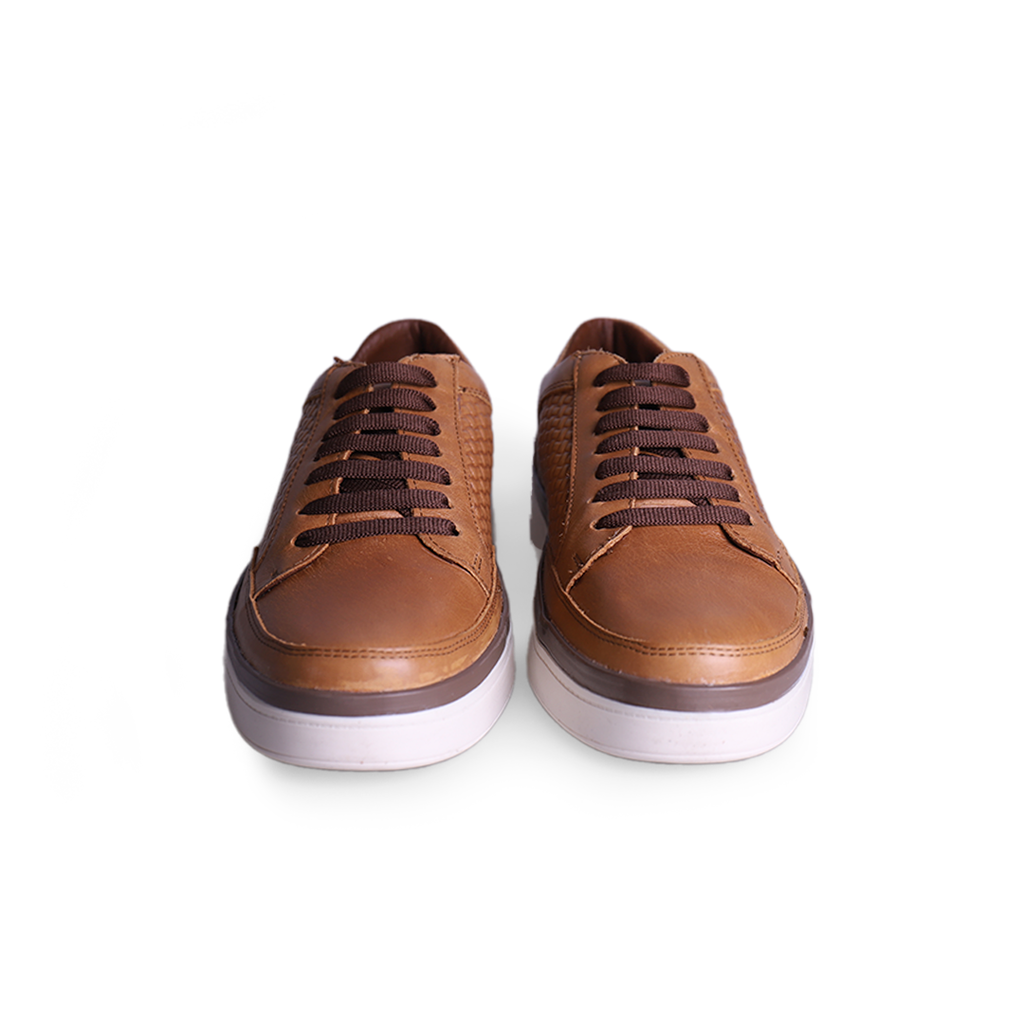 TENIS FRANCIA COLOR MIEL GRABADO EST. 9002 902 - AVITECK