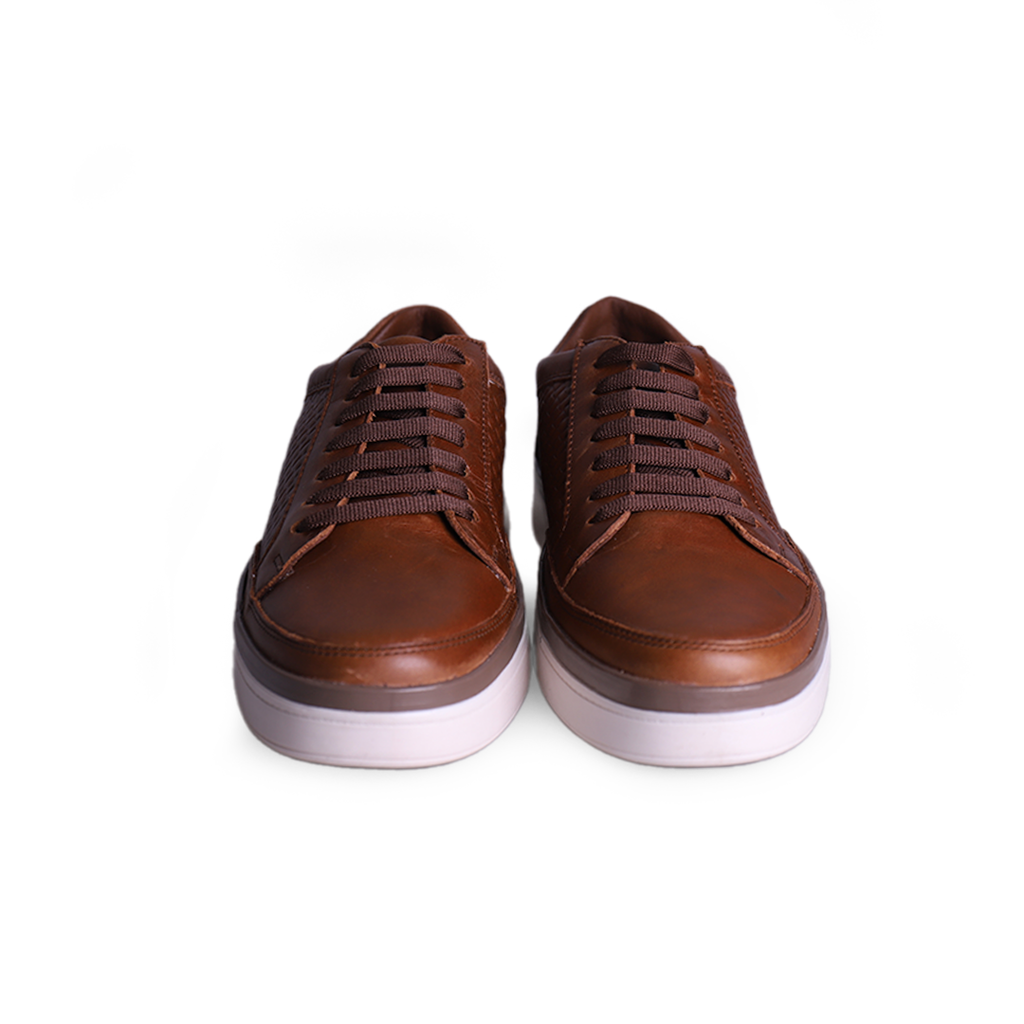 TENIS FRANCIA GRABADO COLOR CAFE EST. 9002 899 - AVITECK