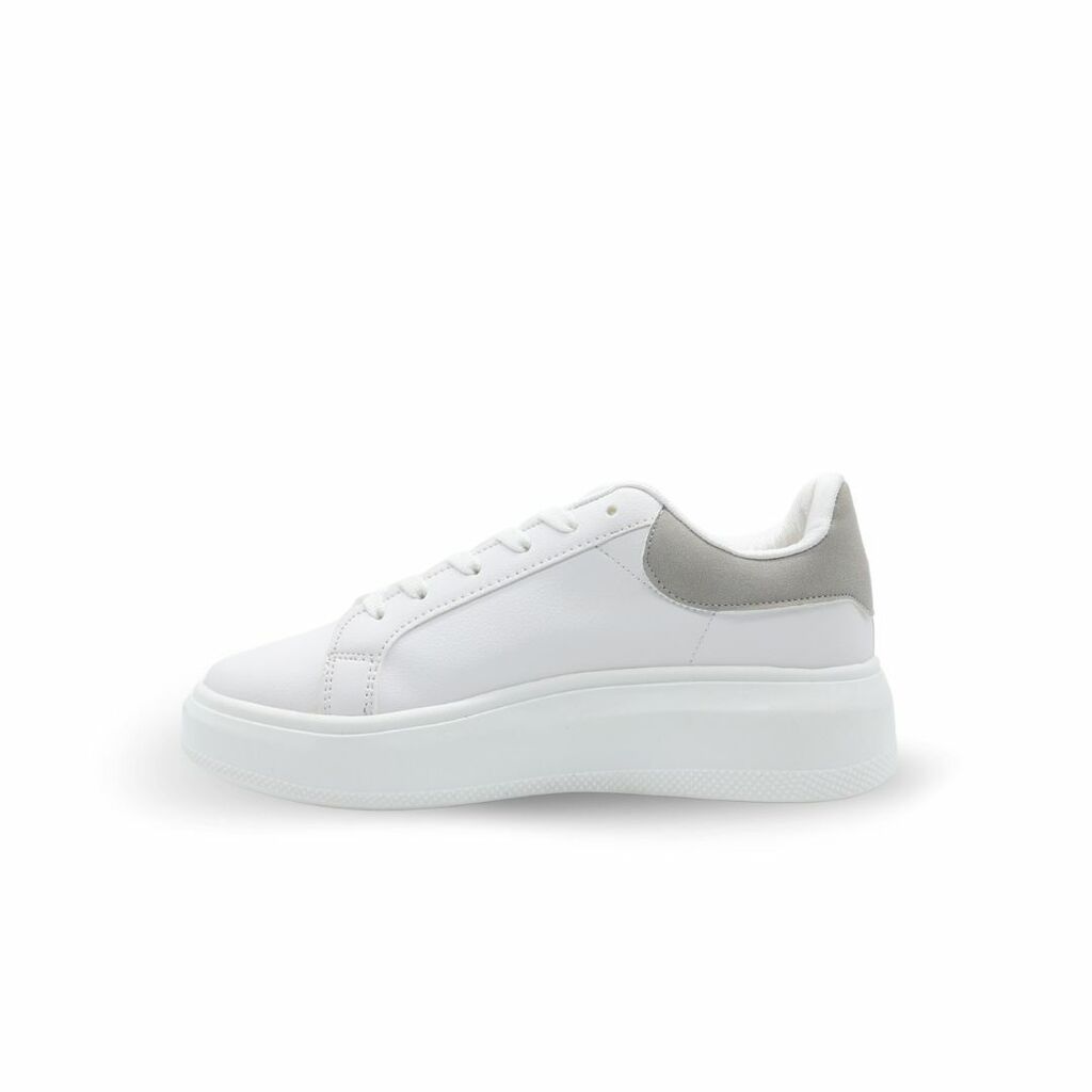 TENIS BRUNO BLANCO GRIS EST. 537 - AVITECK