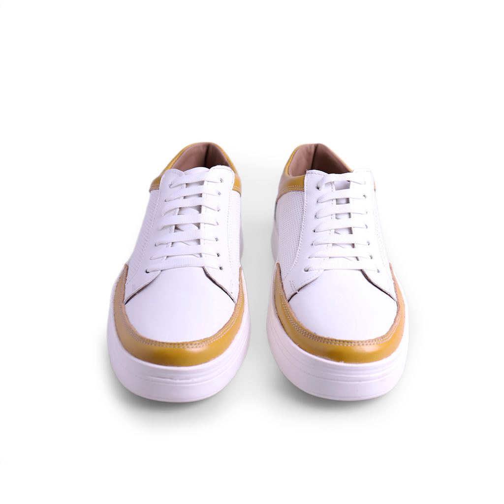 TENIS FRANCIA COLOR BLANCO AMARILLO EST. 9002 914 - AVITECK