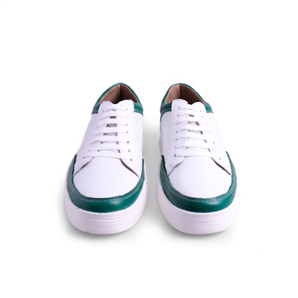TENIS FRANCIA COLOR BLANCO VERDE EST. 9002 916 - AVITECK