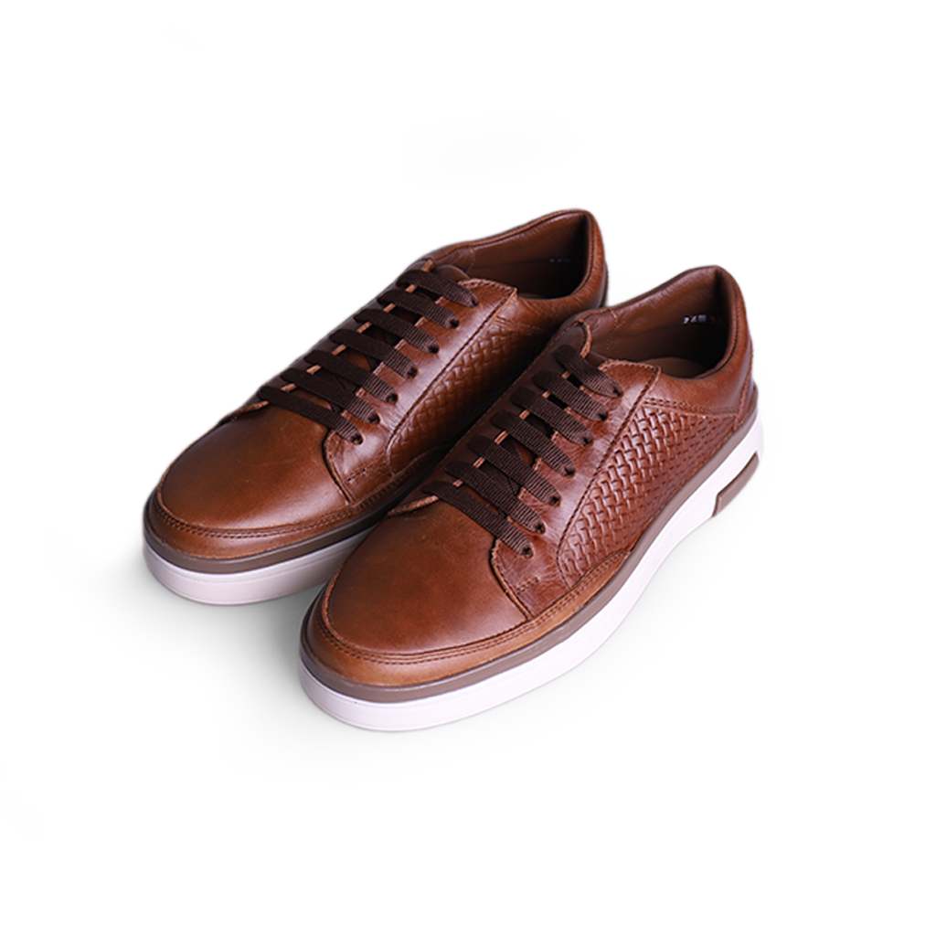 TENIS FRANCIA GRABADO COLOR CAFE EST. 9002 899 - AVITECK