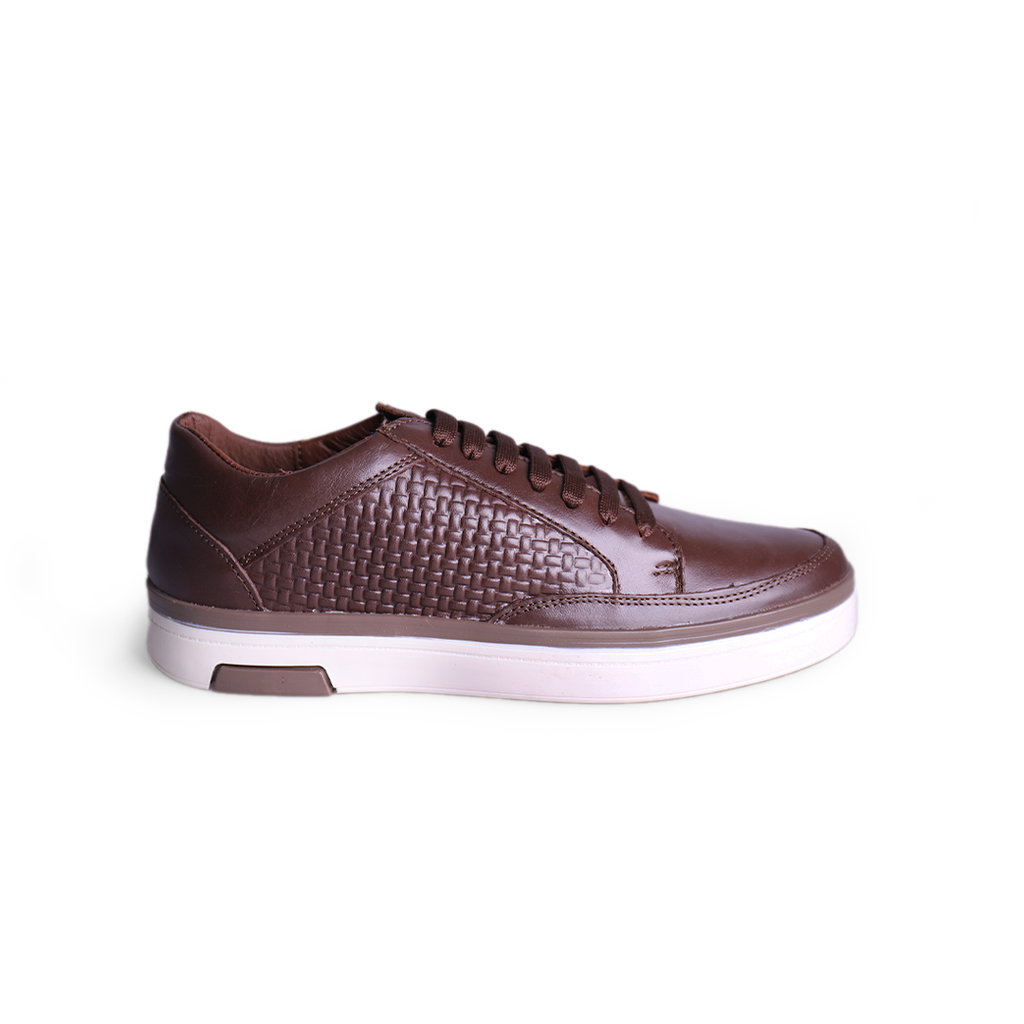 TENIS FRANCIA COLOR CAFE GRABADO EST. 9002 903 - AVITECK