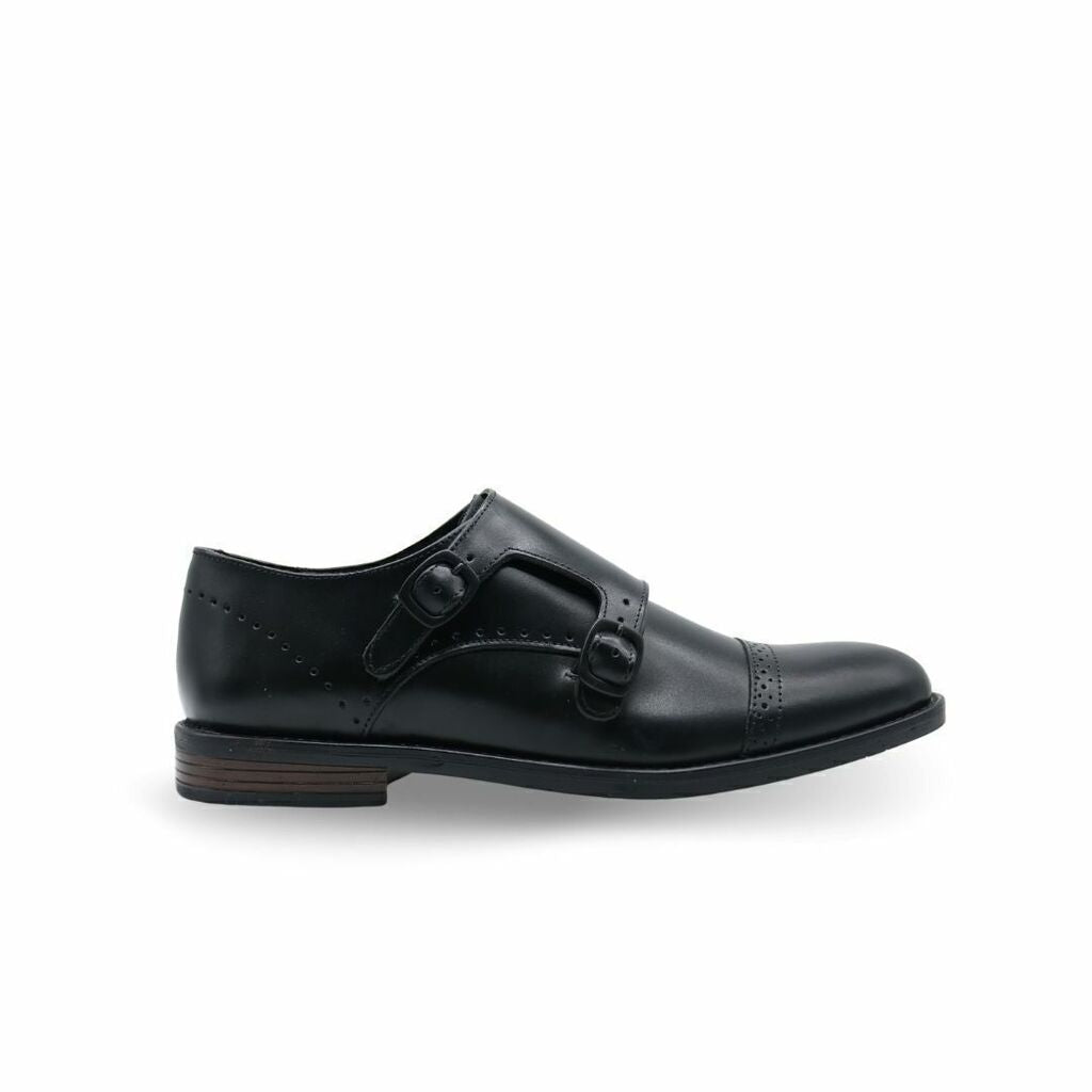 MONKSTRAP ATANADO TEXAS NEGRO