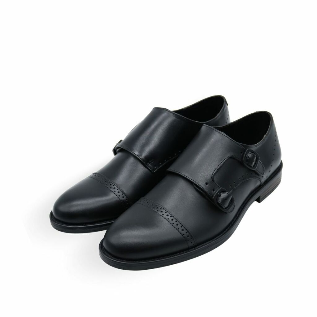 MONKSTRAP ATANADO TEXAS NEGRO