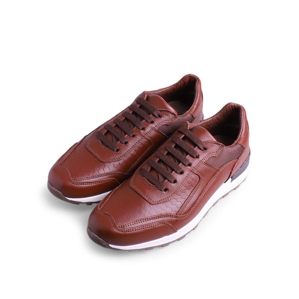 TENIS GRABADO ALEMANIA COLOR MIEL EST. 6005 918 - AVITECK