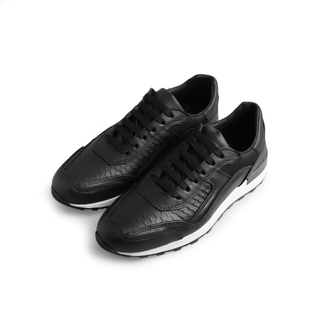 TENIS GRABADO ALEMANIA COLOR NEGRO EST. 6005 917 - AVITECK