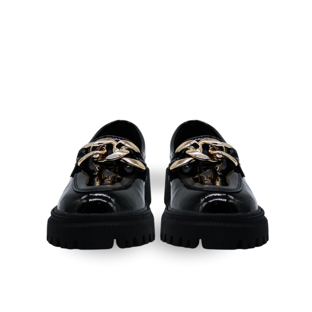MOCASIN CHARLOTTE NEGRO CAMALEON EST. 2000 - AVITECK