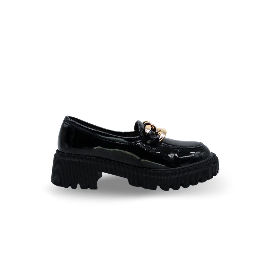 MOCASIN CHARLOTTE NEGRO CAMALEON EST. 2000 - AVITECK