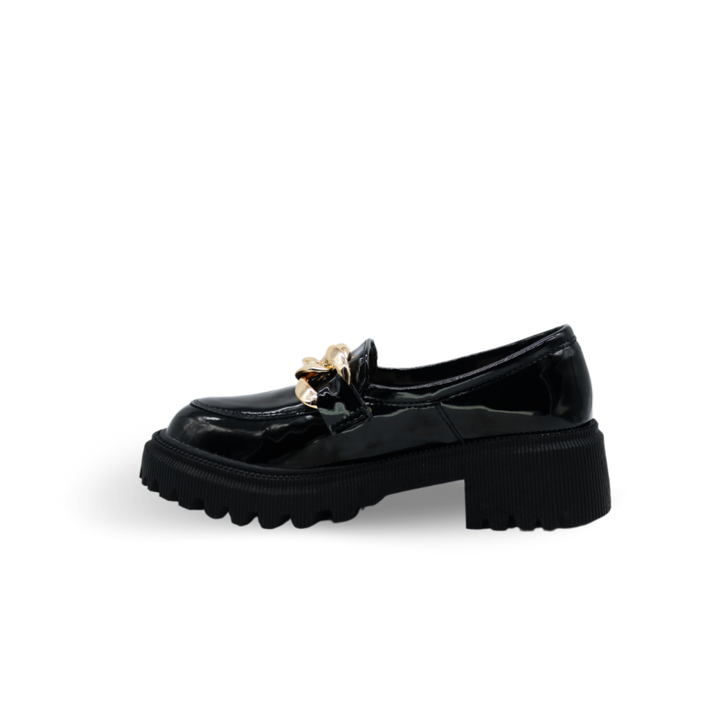 MOCASIN CHARLOTTE NEGRO CAMALEON EST. 2000 - AVITECK