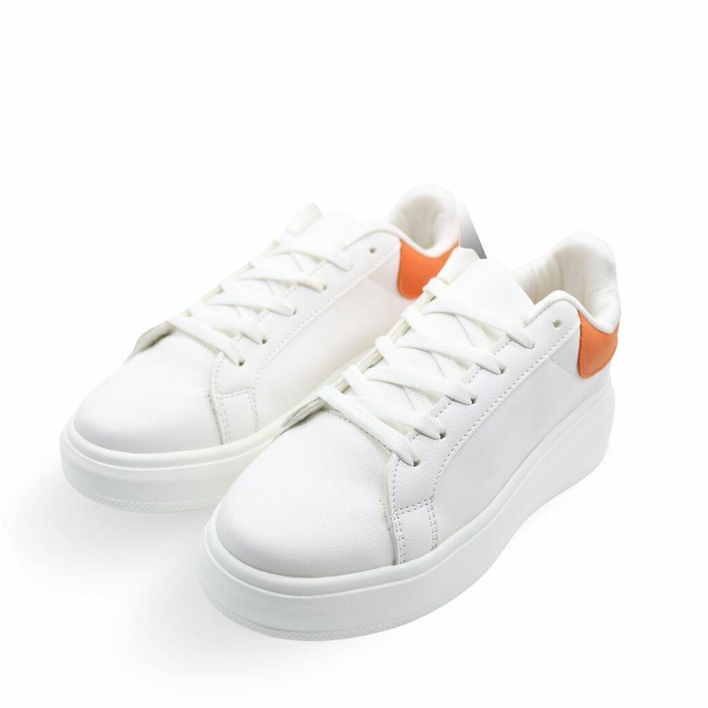 TENIS BRUNO BLANCO NARANJA EST. 537 - AVITECK