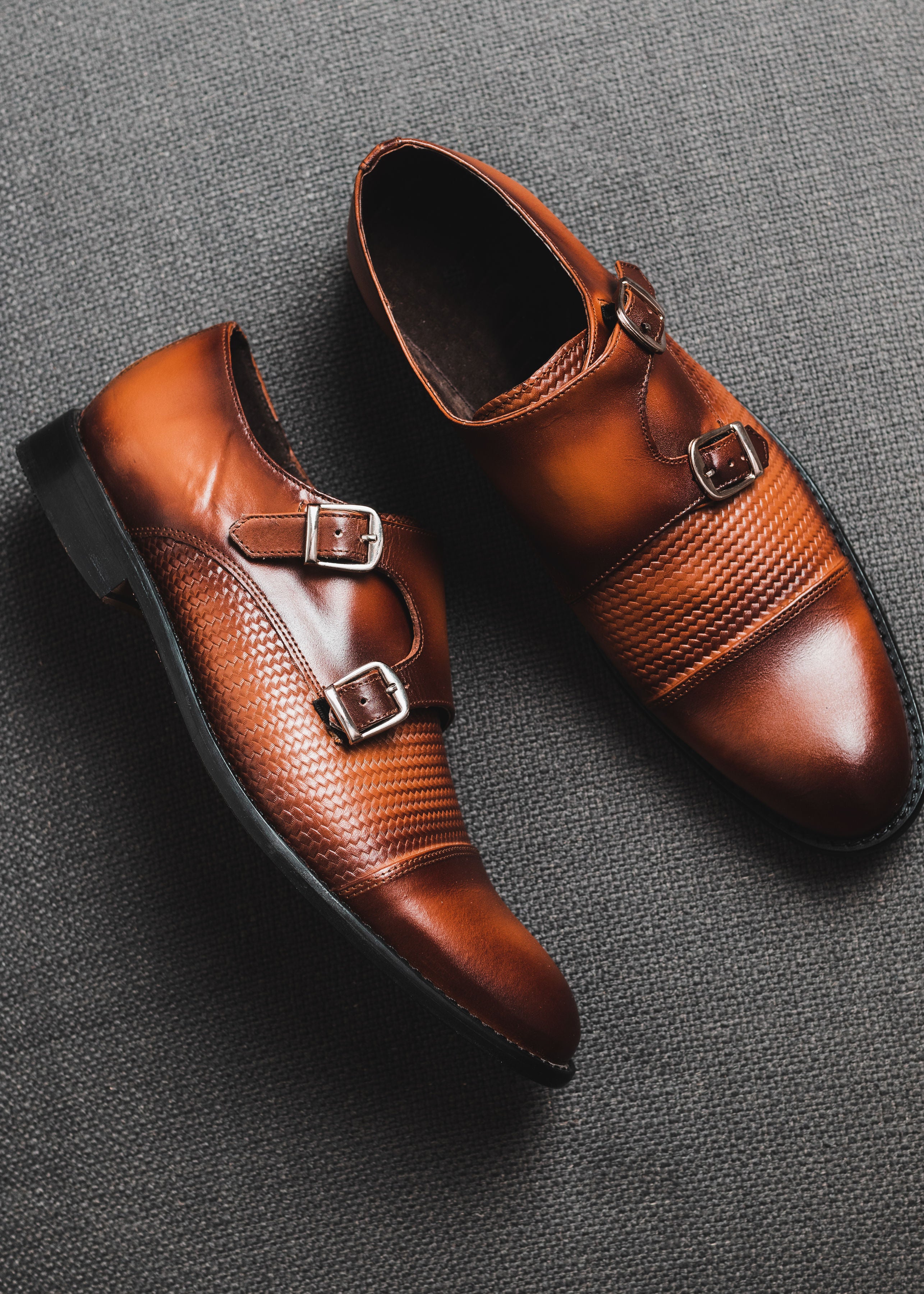 MONKSTRAP ATANADO ENTRETEJIDO ITALIA MIEL EST 930