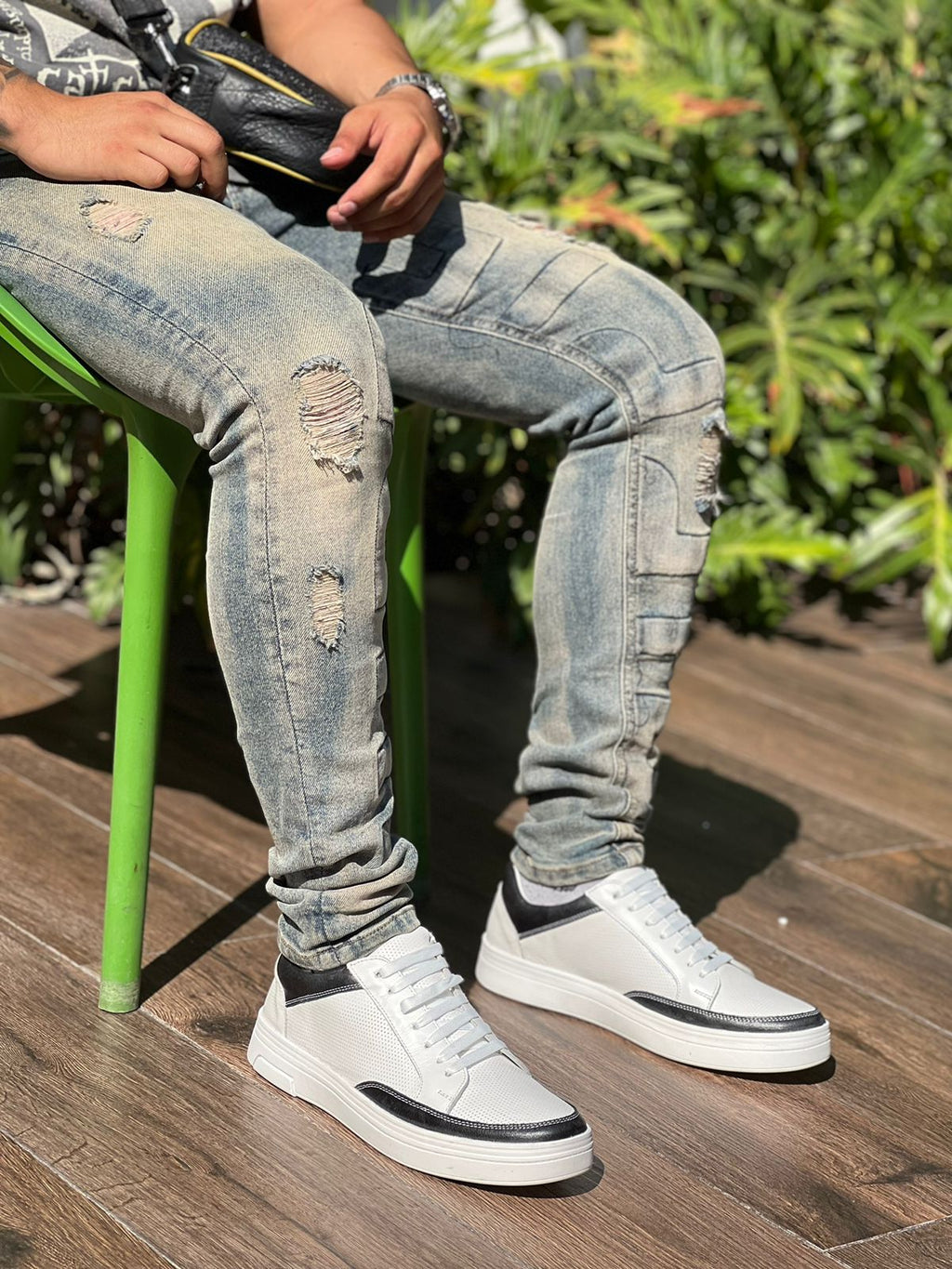 TENIS FRANCIA COLOR BLANCO NEGRO EST. 9002 915 - AVITECK