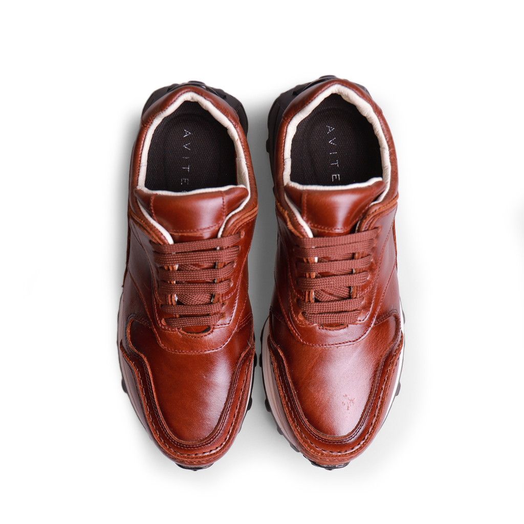 TENIS LONDON XTRALIGHT COLOR COGÑAC EST. 2030-587 AVITECK