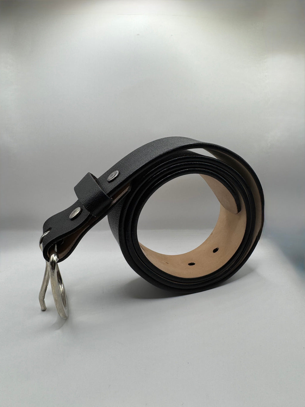 CINTURÓN ANCA DE POTRO NEGRO EST. 800