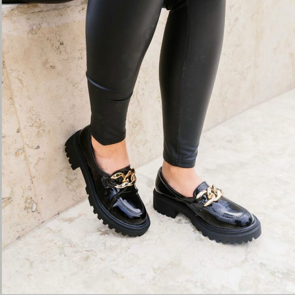 MOCASIN CHARLOTTE NEGRO CAMALEON EST. 2000 - AVITECK